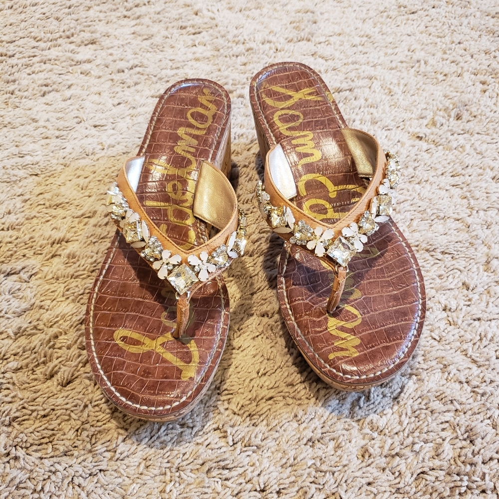 EUC Sam Edelman flip flops